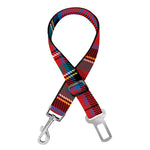 Stewart Tartan Scottish Pattern Print Dog Seat Belt