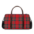Stewart Tartan Scottish Pattern Print Duffel Bag