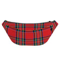Stewart Tartan Scottish Pattern Print Fanny Pack