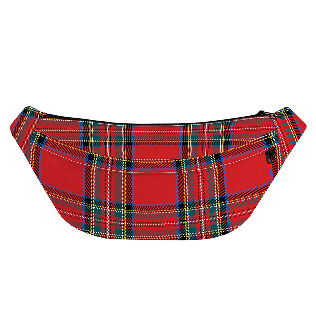Stewart Tartan Scottish Pattern Print Fanny Pack