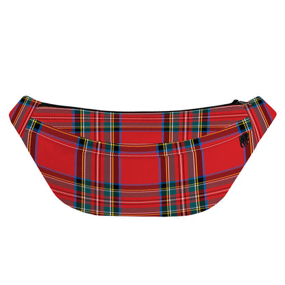 Stewart Tartan Scottish Pattern Print Fanny Pack