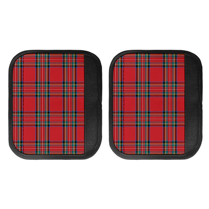 Stewart Tartan Scottish Pattern Print Handle Covers