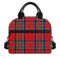Stewart Tartan Scottish Pattern Print Insulated Lunch Bag