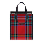 Stewart Tartan Scottish Pattern Print Insulated Lunch Tote