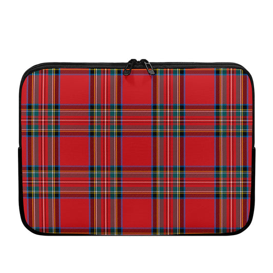 Stewart Tartan Scottish Pattern Print Laptop Sleeve