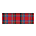 Stewart Tartan Scottish Pattern Print Long Kitchen Mat