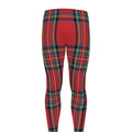 Stewart Tartan Scottish Pattern Print Men's Leggings