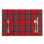 Stewart Tartan Scottish Pattern Print Placemat
