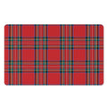 Stewart Tartan Scottish Pattern Print Polyester Doormat