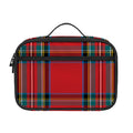 Stewart Tartan Scottish Pattern Print Portable Lunch Bag