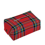 Stewart Tartan Scottish Pattern Print Rectangle Tissue Box Cover