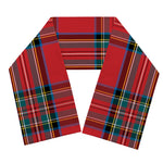 Stewart Tartan Scottish Pattern Print Scarf