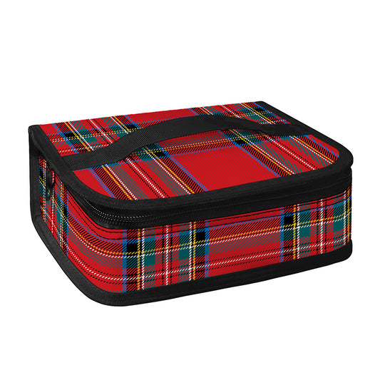 Stewart Tartan Scottish Pattern Print Small Lunch Bag