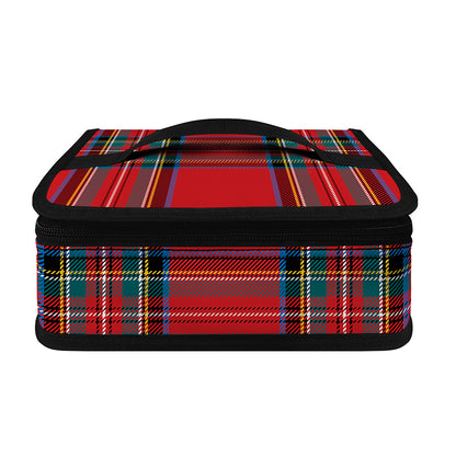 Stewart Tartan Scottish Pattern Print Small Lunch Bag