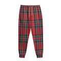 Stewart Tartan Scottish Pattern Print Sweatpants