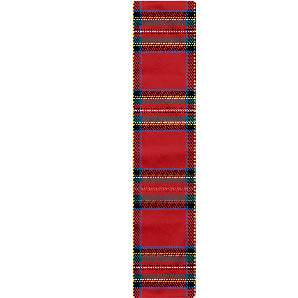 Stewart Tartan Scottish Pattern Print Table Runner