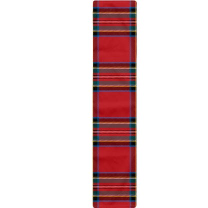 Stewart Tartan Scottish Pattern Print Table Runner