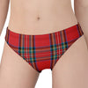 Stewart Tartan Scottish Pattern Print Women's Panties