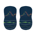 Stock Candlestick And Indicators Print Bar Stool Covers