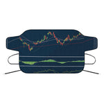 Stock Candlestick And Indicators Print Car Windshield Snow Cover