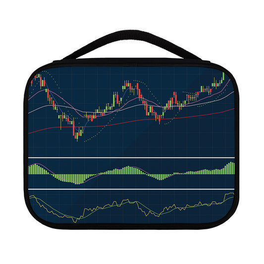 Stock Candlestick And Indicators Print Classic Bible Case