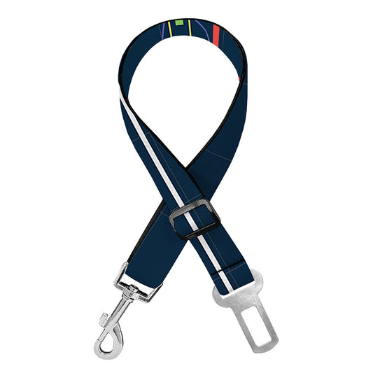 Stock Candlestick And Indicators Print Dog Seat Belt