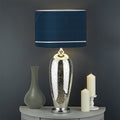 Stock Candlestick And Indicators Print Drum Lamp Shade