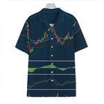 Stock Candlestick And Indicators Print Hawaiian Shirt