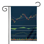 Stock Candlestick And Indicators Print House Flag