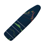 Stock Candlestick And Indicators Print Ironing Board Cover