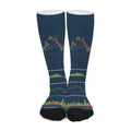 Stock Candlestick And Indicators Print Long Socks