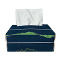 Stock Candlestick And Indicators Print Rectangle Tissue Box Cover