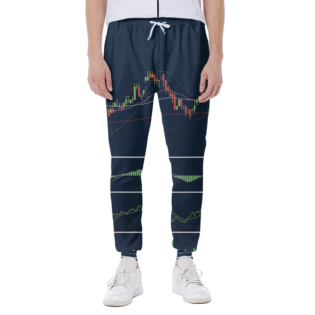 Stock Candlestick And Indicators Print Scuba Joggers