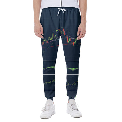 Stock Candlestick And Indicators Print Scuba Joggers