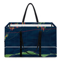 Stock Candlestick And Indicators Print Utility Tote Bag