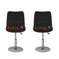 Stock Market Candlestick Print Bar Stool Covers