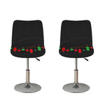 Stock Market Candlestick Print Bar Stool Covers