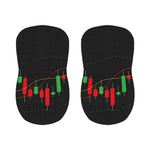 Stock Market Candlestick Print Bar Stool Covers