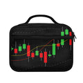 Stock Market Candlestick Print Briefcase Bible Bag