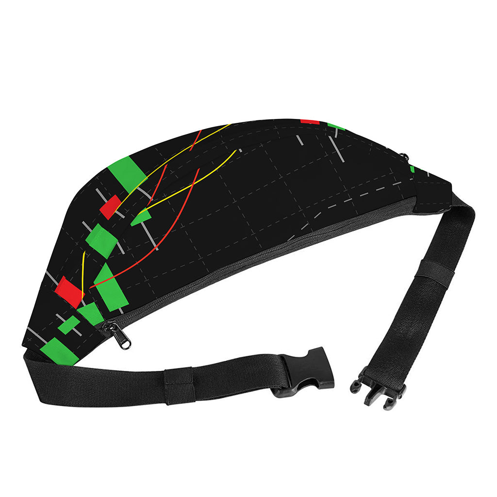 Stock Market Candlestick Print Fanny Pack