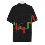 Stock Market Candlestick Print Hawaiian Shirt