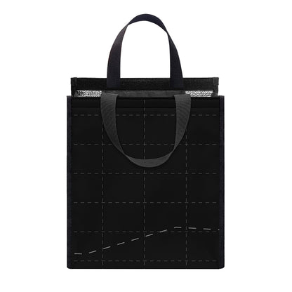 Stock Market Candlestick Print Insulated Lunch Tote