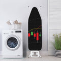 Stock Market Candlestick Print Ironing Board Cover