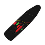 Stock Market Candlestick Print Ironing Board Cover