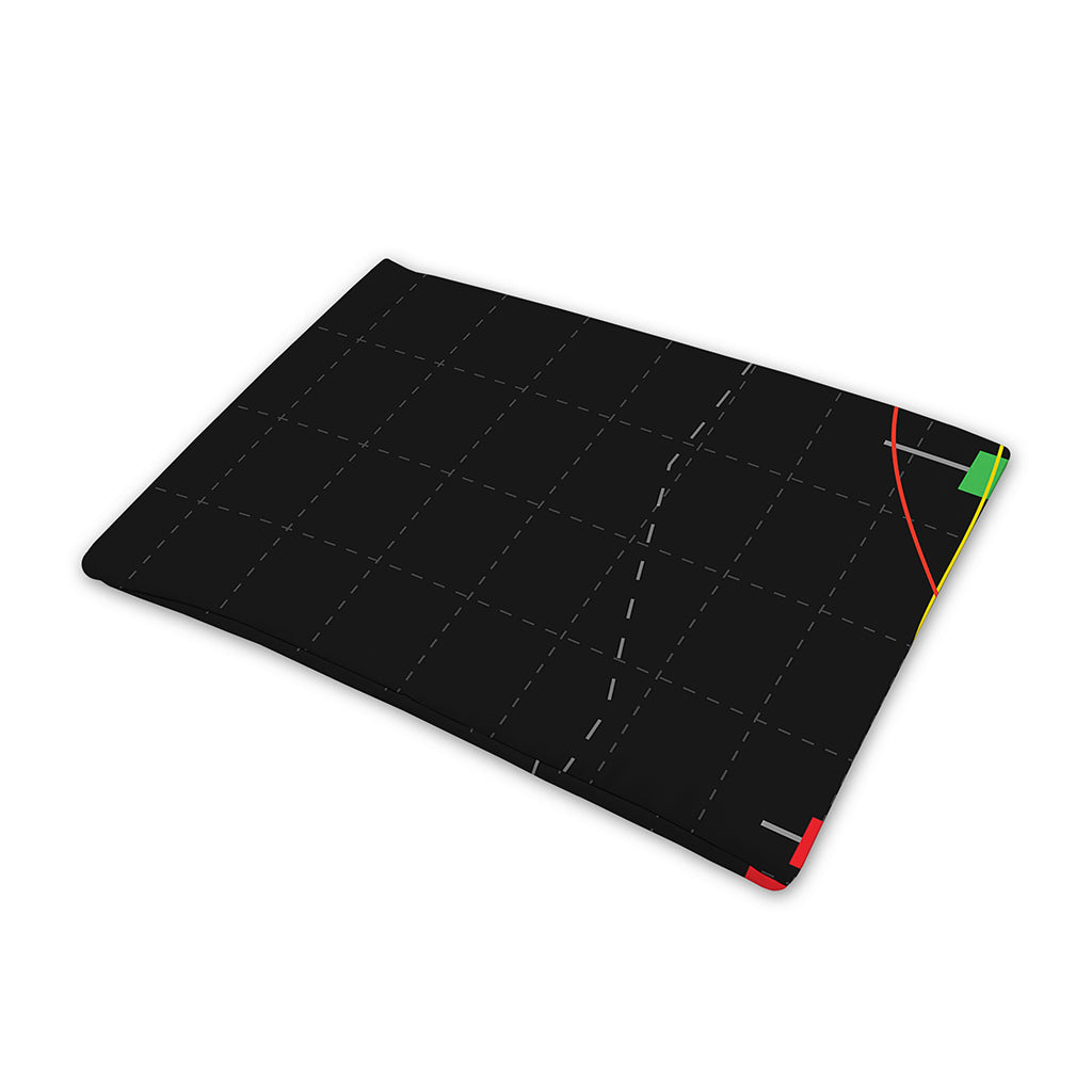 Stock Market Candlestick Print Pet Cooling Mat Cover