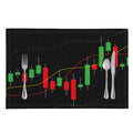 Stock Market Candlestick Print Placemat