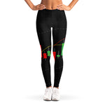 Stock Market Candlestick Print Women's Leggings