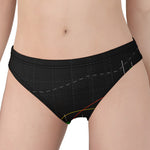 Stock Market Candlestick Print Women's Panties