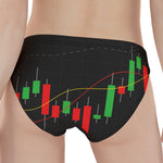 Stock Market Candlestick Print Women's Panties