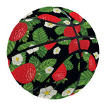 Strawberry And Flower Pattern Print Basketball